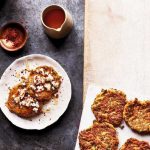Courgette and oregano pancakes (Kris Kirkham/PA)