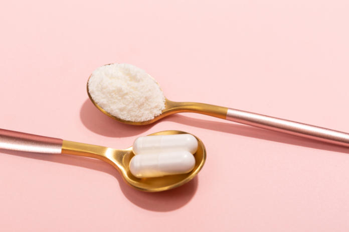 Collagen supplements can be taken in pill or powder form (iStock/PA)