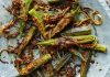 Spicy stuffed okra from Chetna's Healthy Indian by Chetna Makan (Nassima Rothacker/PA)