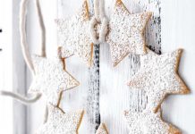 vanilla star wreaths from Christmas Feasts and Treats by Donna Hay, published by Fourth Estate, £20 (Chris Court/PA)