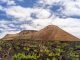 View of volcanic vineyard in Lanzarote (iStock/PA)