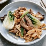 Wok-Fried Noodles with Beef and Pak Choi (India Hobson/PA)