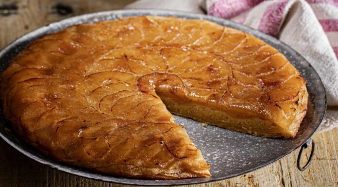 Glazed apple tart is the perfect autumn pud (John Carey/PA)