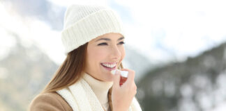 Avoid sore lips from cold weather