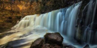 Amazing waterfalls in the UK and Ireland – Sgwd Isaf Clun-gwyn Falls