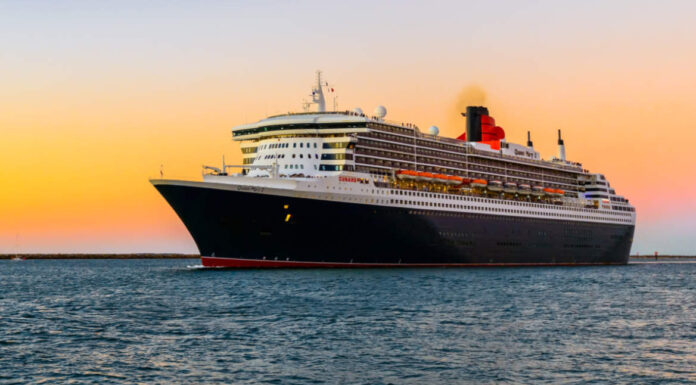 Non-air travel Cunard Line flagship Queen Mary 2