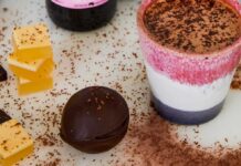 Hot Chocolate Bombs With Exploding Raspberry Jellies