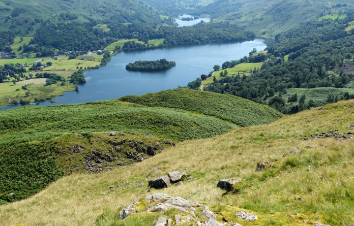 English Lake district from Silver How