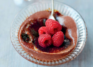 Chocolate orange creme brulee from Together by Jamie Oliver