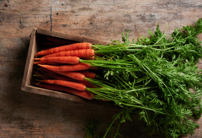 Carrots are a tasty crop to grow at home.