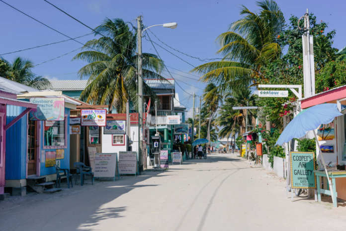 Main Street, Caye Caulker, Belize 