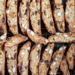 Chocolate and ginger biscotti from ADVENT: Festive German Bakes to Celebrate the Coming of Christmas by Anja Dunk (Anja Dunk/PA)
