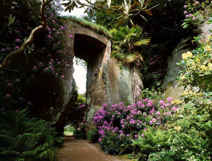 Belsay Hall gardens (English Heritage/PA)
