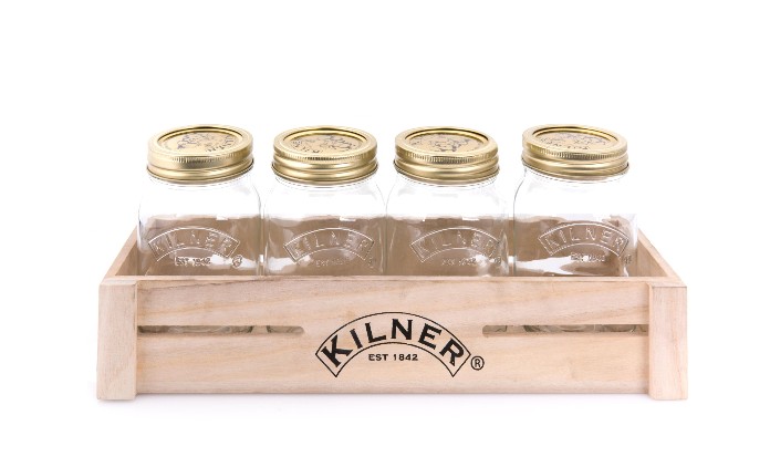 Set of 4 Kilner Jars