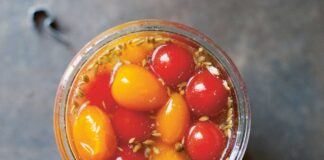 Garam masala cherry tomatoes from Ferment by Mark Diacono