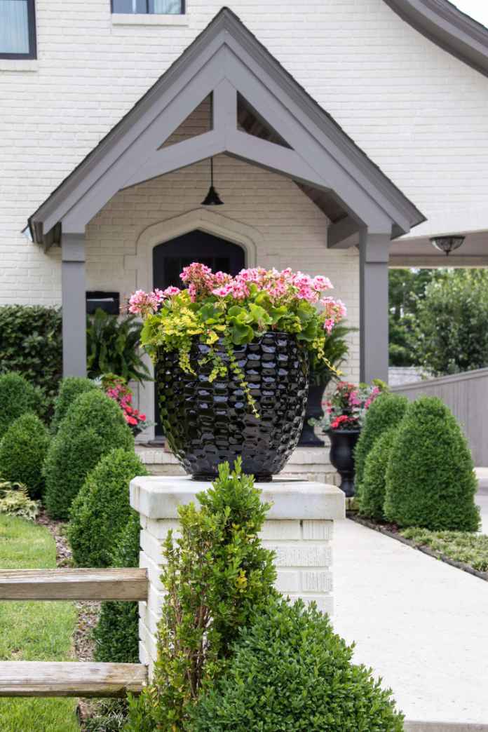 Think about the curb appeal of your house