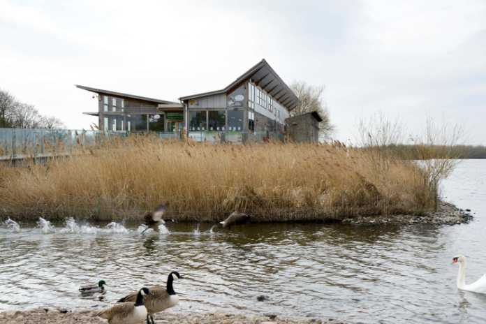 The visitor centre at  Attenborough Nature Reserve
