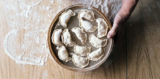 Varenyky dumplings