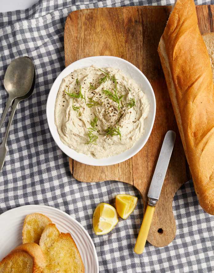 Paysan Breton French Garlic & Herb Cream Cheese and Smoked Mackerel Pâté