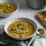 Celery and Parmesan Minestrone