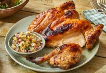 Del monte pineapple salsa and roast chicken feature image