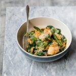Asparagus and chicken orzo by Enjoy Asparagus