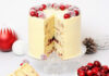 Cranberry and white chocolate cake